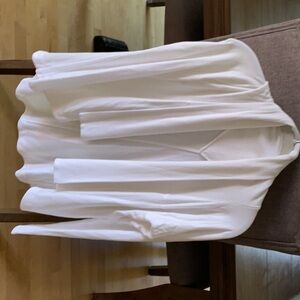 Athleta Cream Knit Top